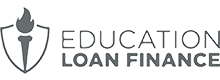 Education Loan Finance Lender Logo