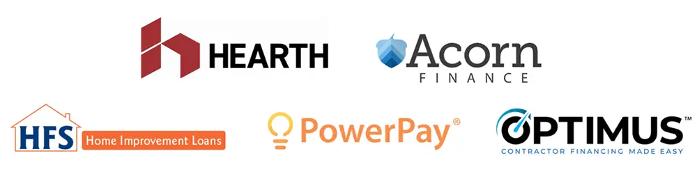 logos for top five custome financing companies
